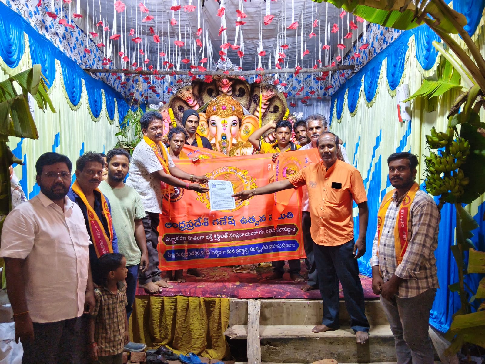 Razole Taluka Ganesh Nimajjanam